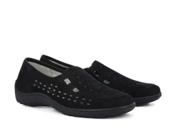 WALDLAUFER Slip-Ons* black