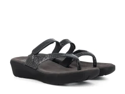WOLKY Slides* anthracite croc